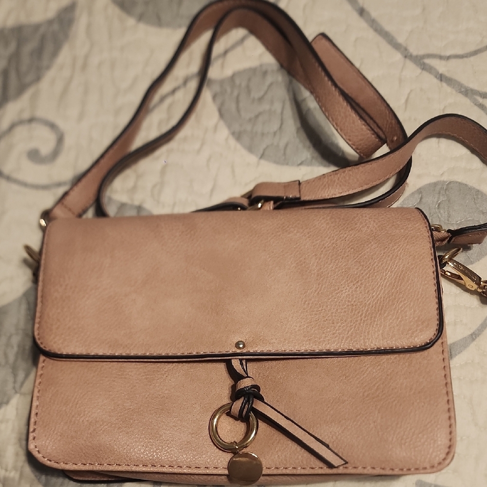 Gussaci Pink Crossbody Bag
